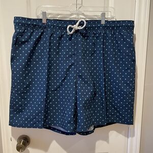 MEN’S Swim Shorts George Above the Knee UPF50  Big and Tall 2XL 44/46 NWT